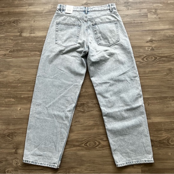 ZARA Light Blue Tailored Balloon Jeans - Picture 15 of 15